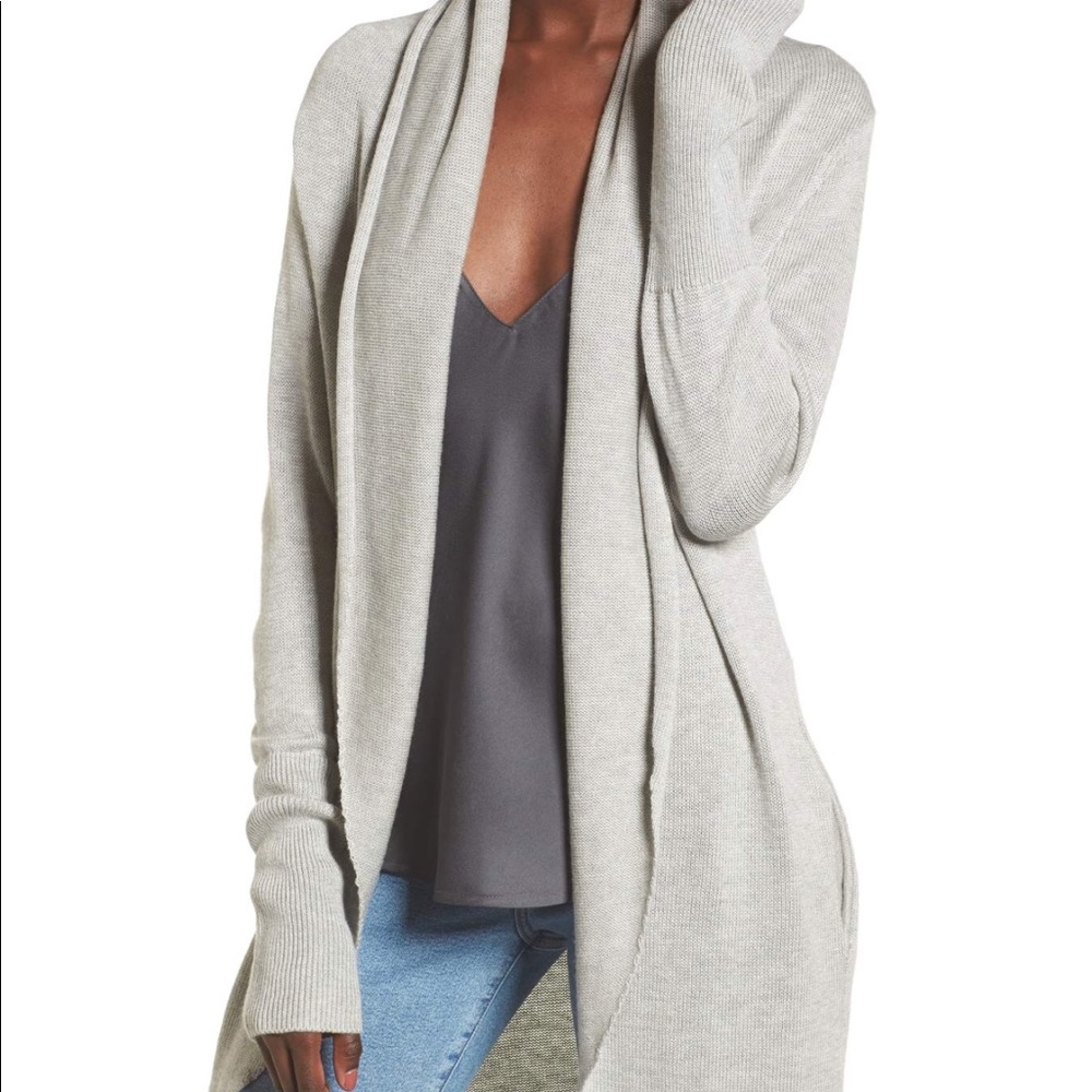 Dark grey cardigan